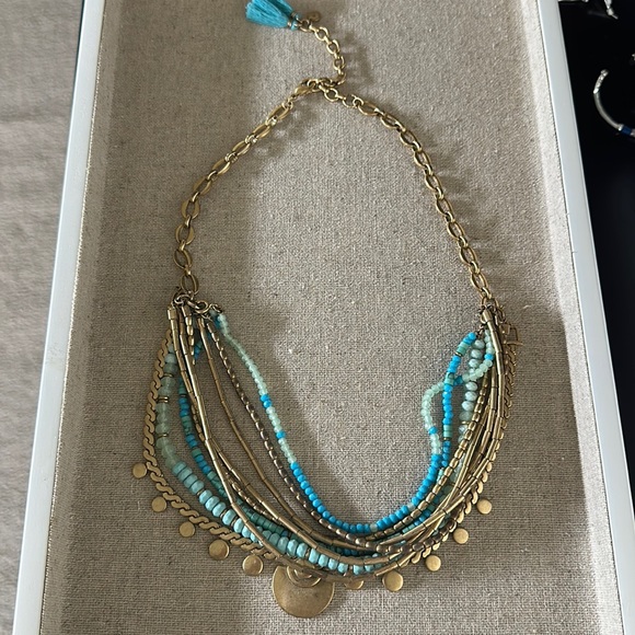 Stella & Dot Isa Disc Necklace - Picture 1 of 5